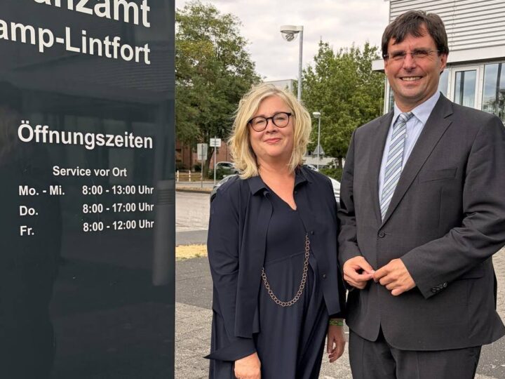 Finanzamt Kamp-Lintfort: Ehrenamtler bekommen direkten Draht ins Finanzamt