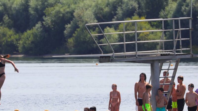 Schwimmen in der Xantener Südsee: „Ausgezeichnete Wasserqualität“ fürs Naturbad bescheinigt