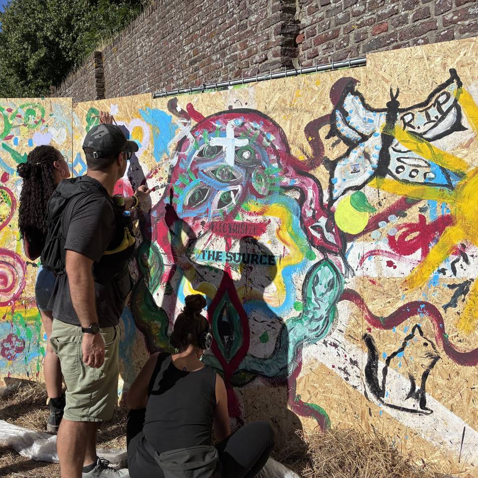 Festival in Erkelenz: Entschleunigung auf dem Electrisize – Neuer Rückzugsort „The Source“