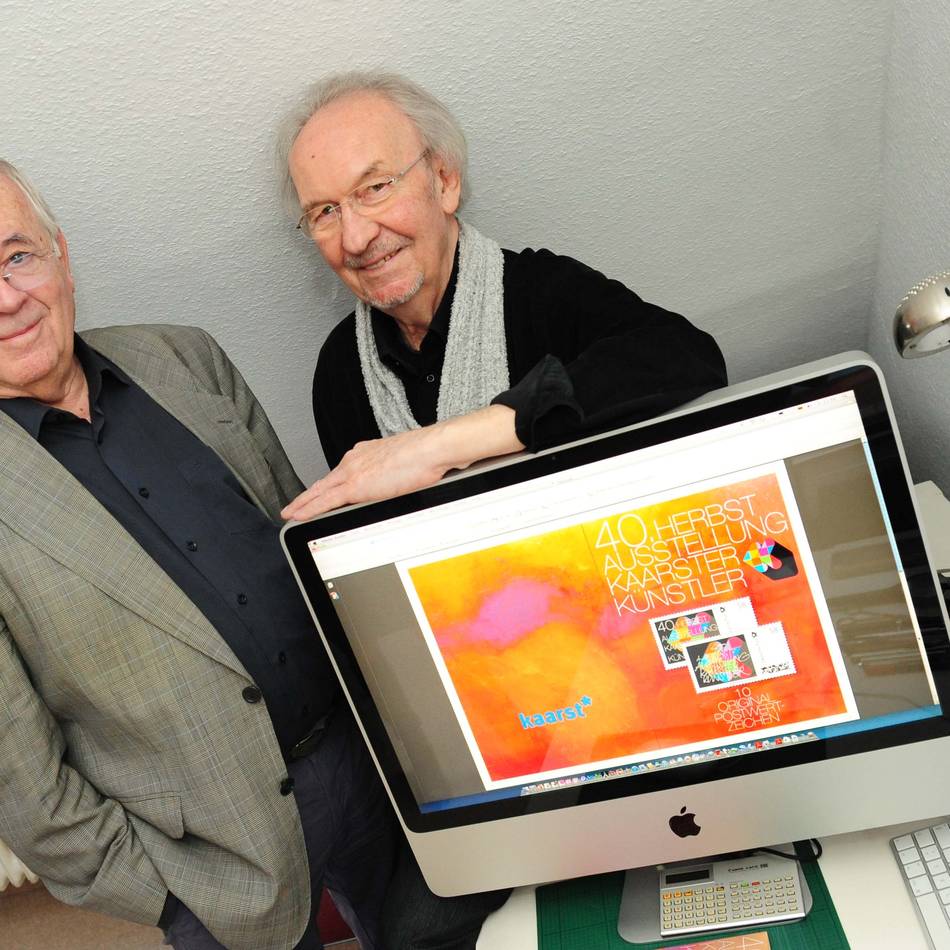 Gestaltung der ersten Briefmarke des vereinten Deutschlands: Kaarst trauert um Künstler Paul Effert