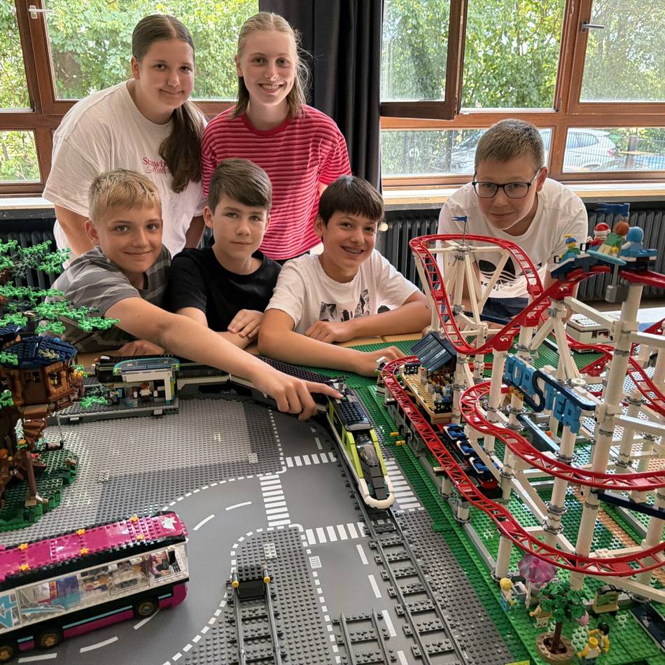 Ferienprogramm in Xanten: Kinder bauen eine ganze Stadt aus Bausteinen