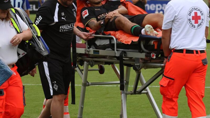 Bei Herrmanns Comeback: Castrops Verletzung überschattet Gladbachs 15:0-Sieg