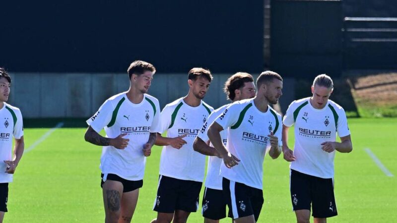 Cvancara und Chiarodia dabei: Eine kleine Trainingsgruppe mit drei Fragezeichen