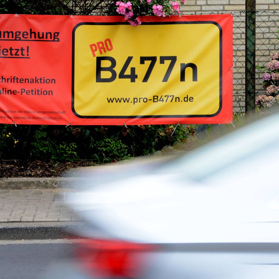 Geplante Umgehungsstraße in Rommerskirchen: B477n verzögert sich durch neue Verkehrsprognose weiter