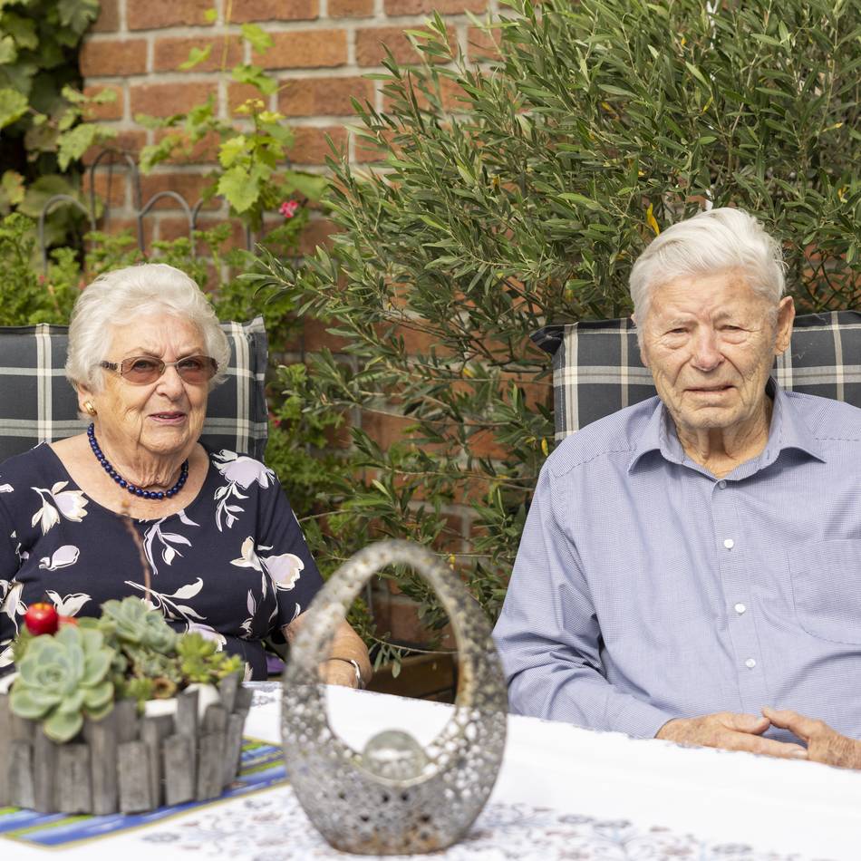 Eiserne Hochzeit in Rosellen: Wie Webers seit 65 Jahren Höhen und Tiefen meistern