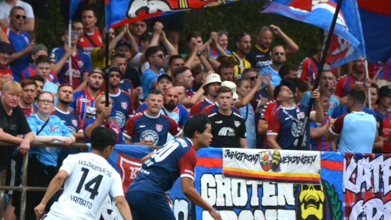 5:1-Sieg bei der Holzheimer SG: Trikottag und Tore satt – KFC Uerdingen startet fulminant in die Oberliga-Saison