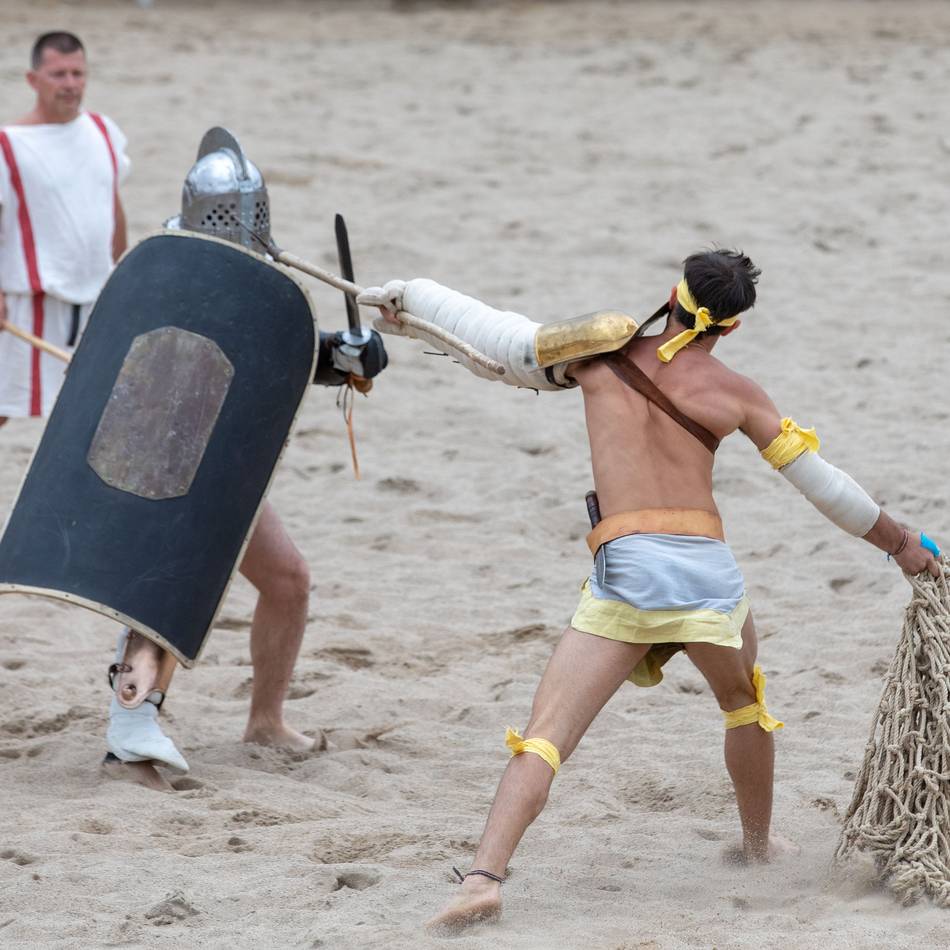 Römisches Wochenende im LVR-Park: Gladiatoren kämpfen wieder im Römerpark Xanten