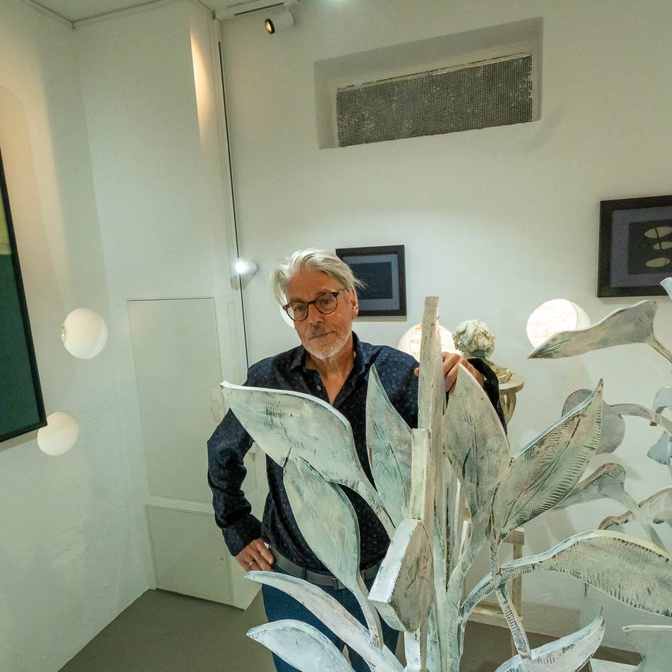 Viktor Nono zeigt seine Kunst in Kaarst: Der Nordkanal als Inspirationsquelle