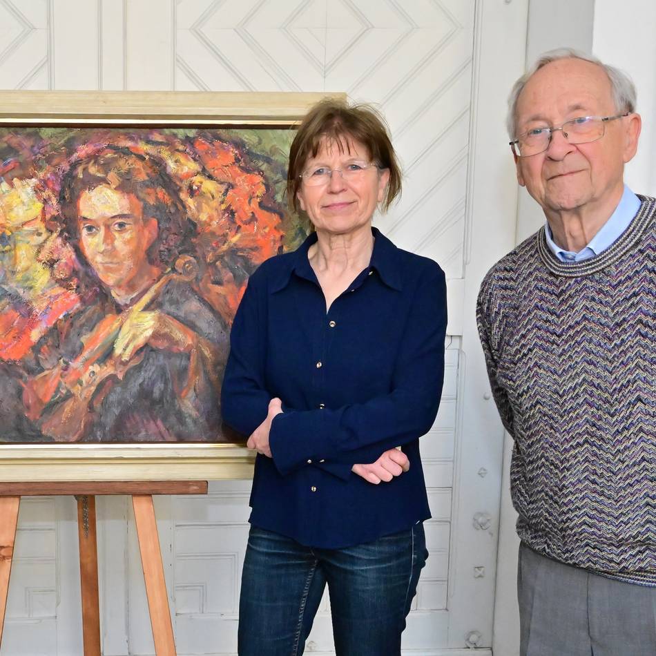 Besondere Ausstellung in Knechtsteden: Künstlerin erschließt Besuchern die Welt des Chrysostomus