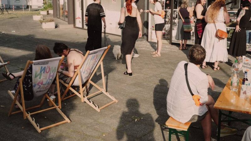 Kunst in Mönchengladbach: Finissage für Ausstellung am Tellmannplatz