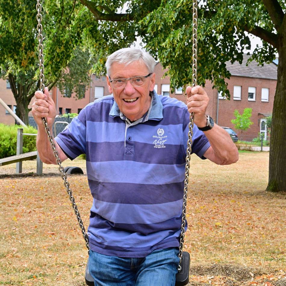 Vom Spielplatz-Opa zum Ansprechpartner für Delrath: „Dieser Platz gehört uns allen, vor allem den Kindern“