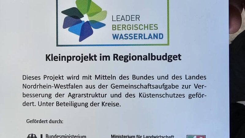 Förderprogramm im Bergischen Land: So kommen Vereine im Bergischen an EU-Fördergelder