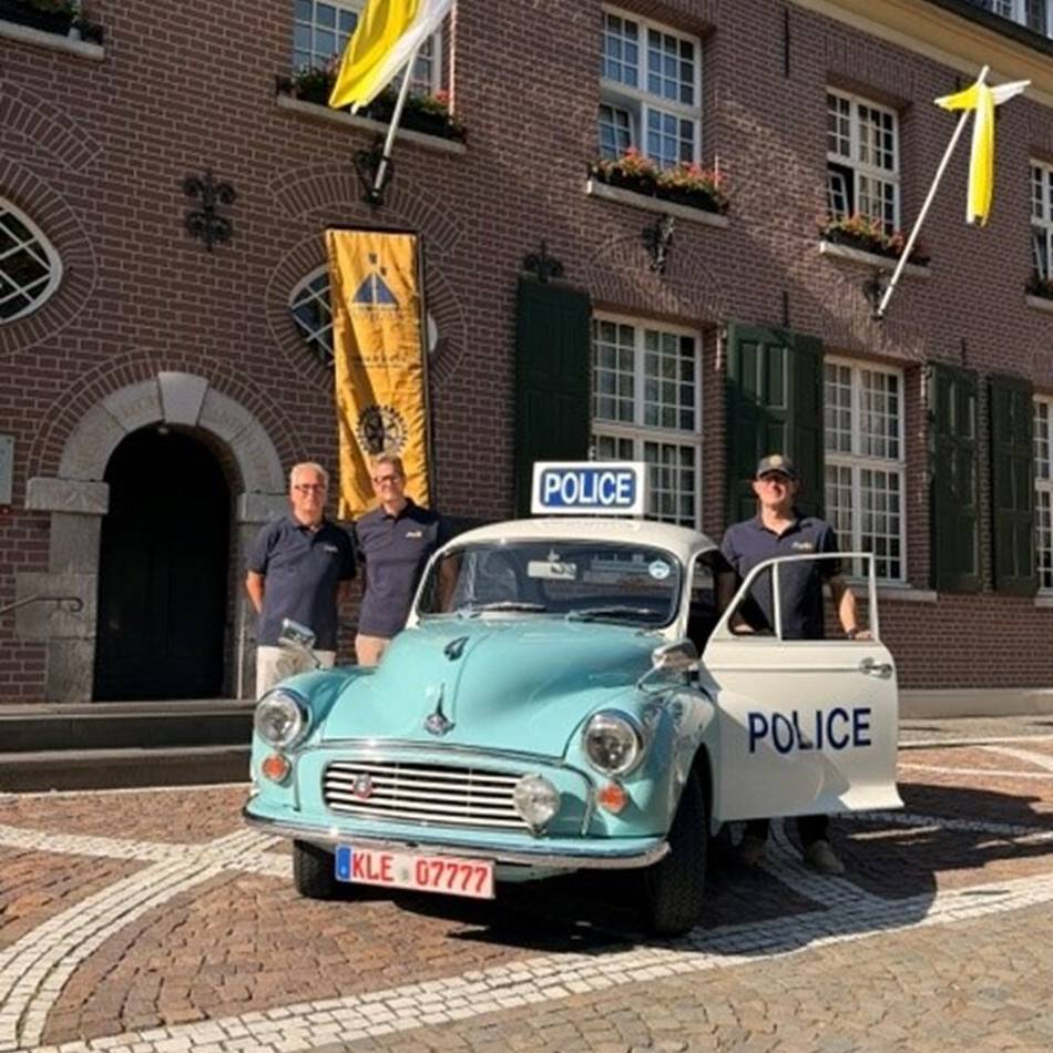 Rotary organisiert: Rallye der fahrenden „Schätzchen“ startet in Kevelaer