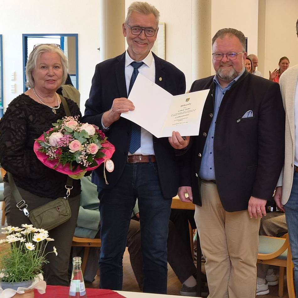 Auszeichnung in Korschenbroich: Lothar Zerbe erhält Verdienstnadel der Stadt