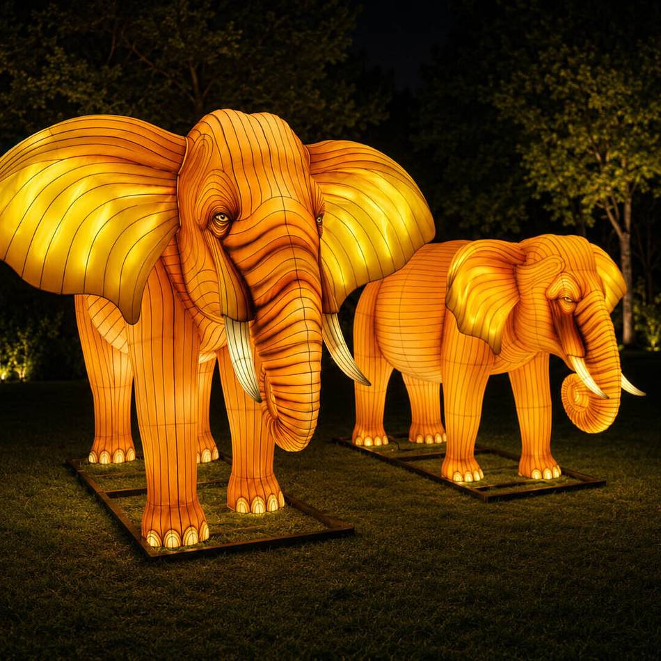 Event in Duisburg: Zoo Duisburg verwandelt sich in ein Meer aus Licht