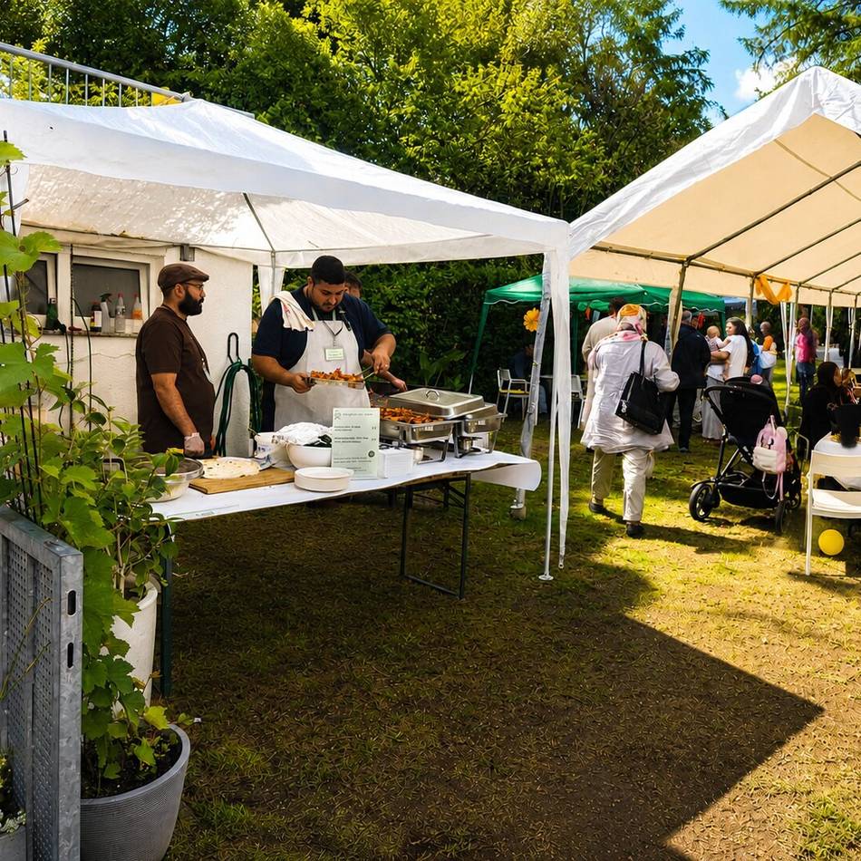 Muslimisches Familienbildungswerk: Interkultureller Austausch beim Gemeindefest