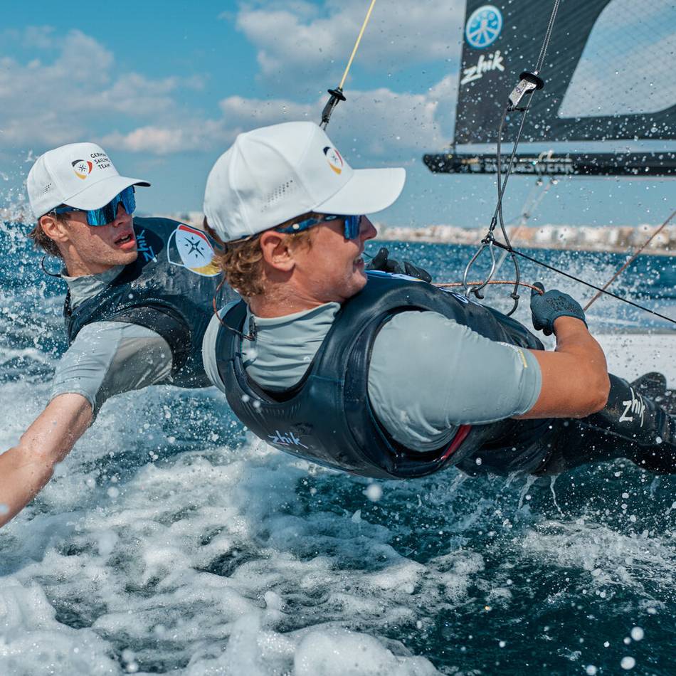In der 49er-Bootsklasse: Haaner Simon Heindl segelt Richtung Olympia 2028
