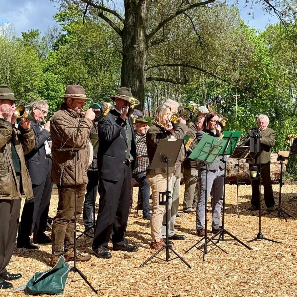 Seit 50 Jahren aktiv: Jagdhornbläser feiern ihr Jubiläum bei „Kaarst Total“