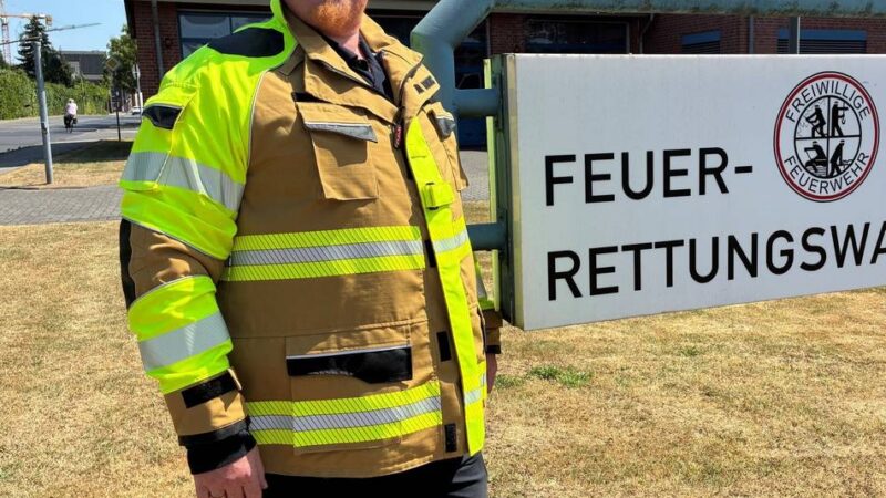 Neuer Wehrleiter in Korschenbroich: Sein Herz brennt für die Feuerwehr