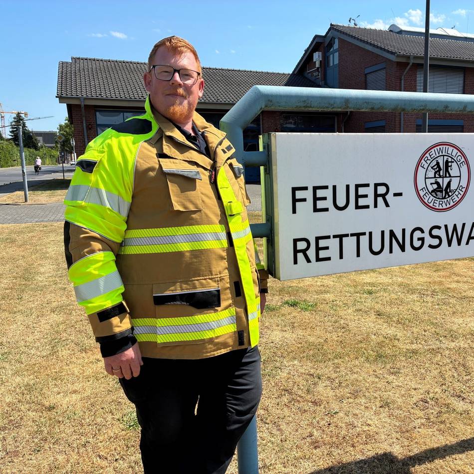 Neuer Wehrleiter in Korschenbroich: Sein Herz brennt für die Feuerwehr