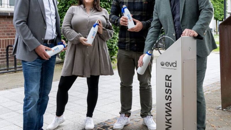 Refill-Netzwerk und Brunnen: Durst in Dormagen? Hier gibt’s gratis Trinkwasser