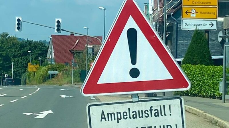 Kreuzung in Radevormwald: Defekte Ampel in Herbeck soll bald wieder funktionieren