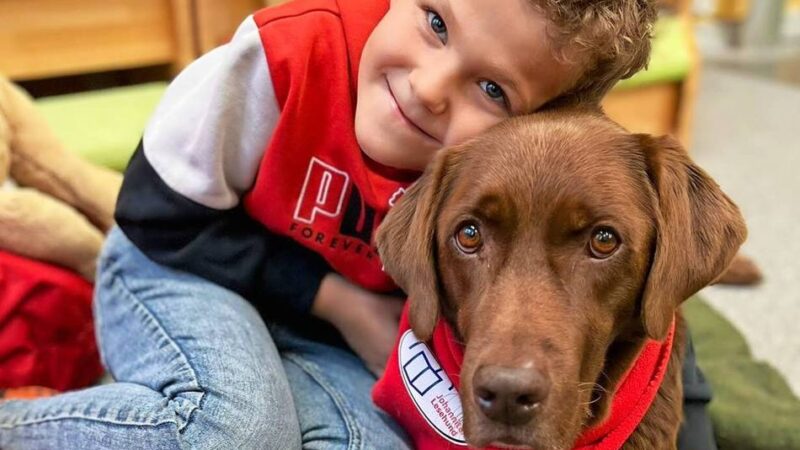 Projekt der Johanniter in Duisburg: „Der Hund korrigiert nicht und lacht nicht über Fehler“