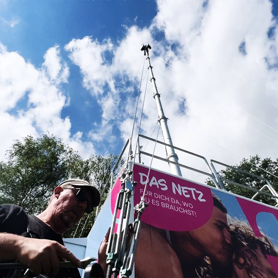 San Hejmo 2026: Telekom verstärkt Mobilfunk auf Festival-Gelände