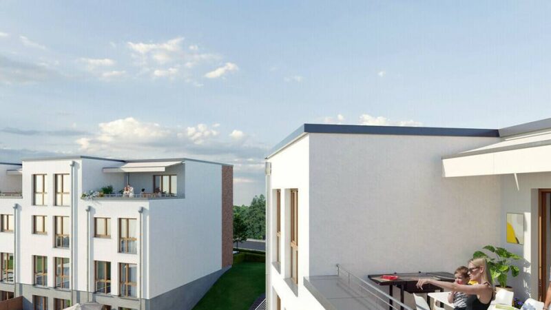 Bauen in Heiligenhaus: Bald ist Richtfest an den Südringterrassen