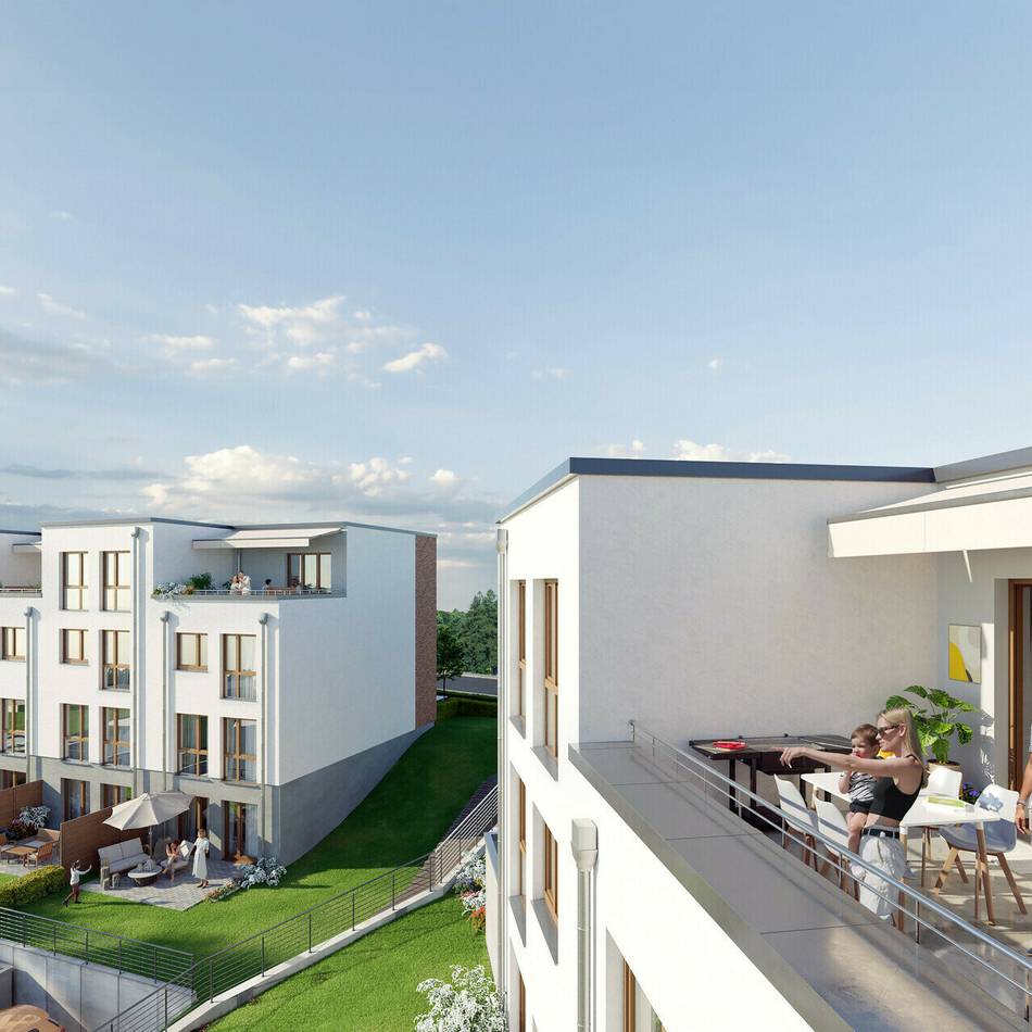Bauen in Heiligenhaus: Bald ist Richtfest an den Südringterrassen