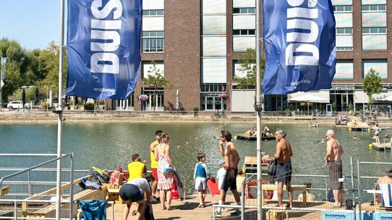 Innenhafen Duisburg: Duispool übertrifft Vorjahreszahl mit 3500 Badegästen