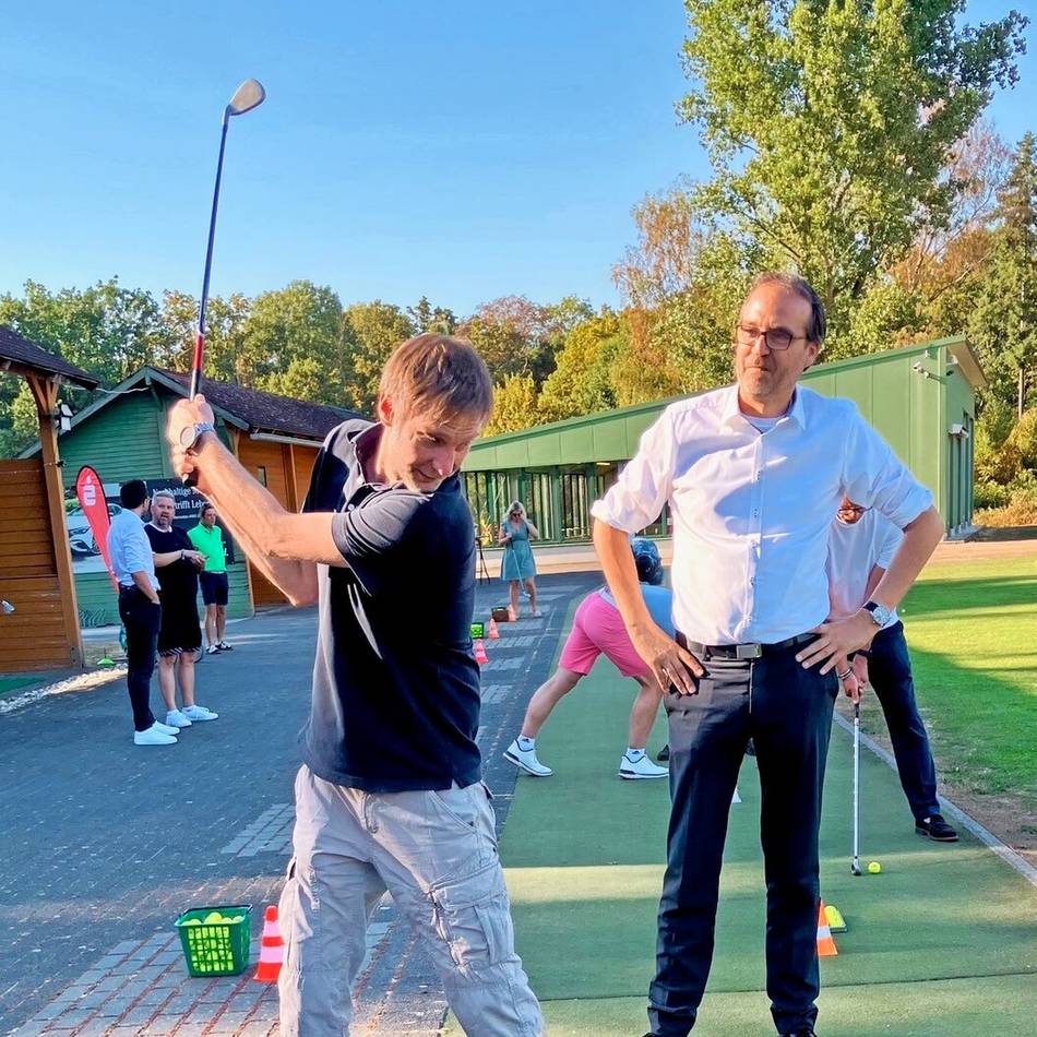 Sommerfest des Werberings Geldern
: Golfsport und Handwerkstradition
