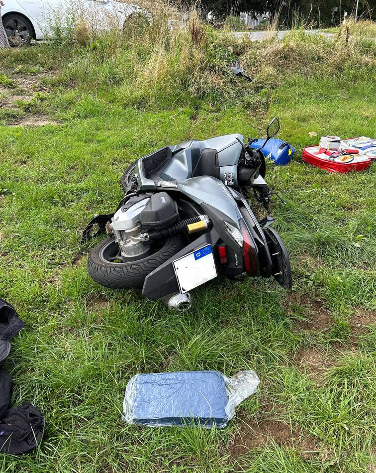 Unfall bei Radevormwald: Überholmanöver geht schief – Kradfahrer wird verletzt