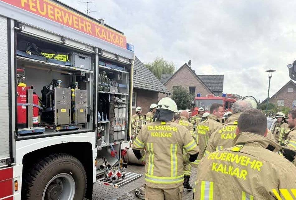 Großes Aufgebot rückte aus: Angebranntes Essen löst Feuerwehreinsatz in Wissel aus