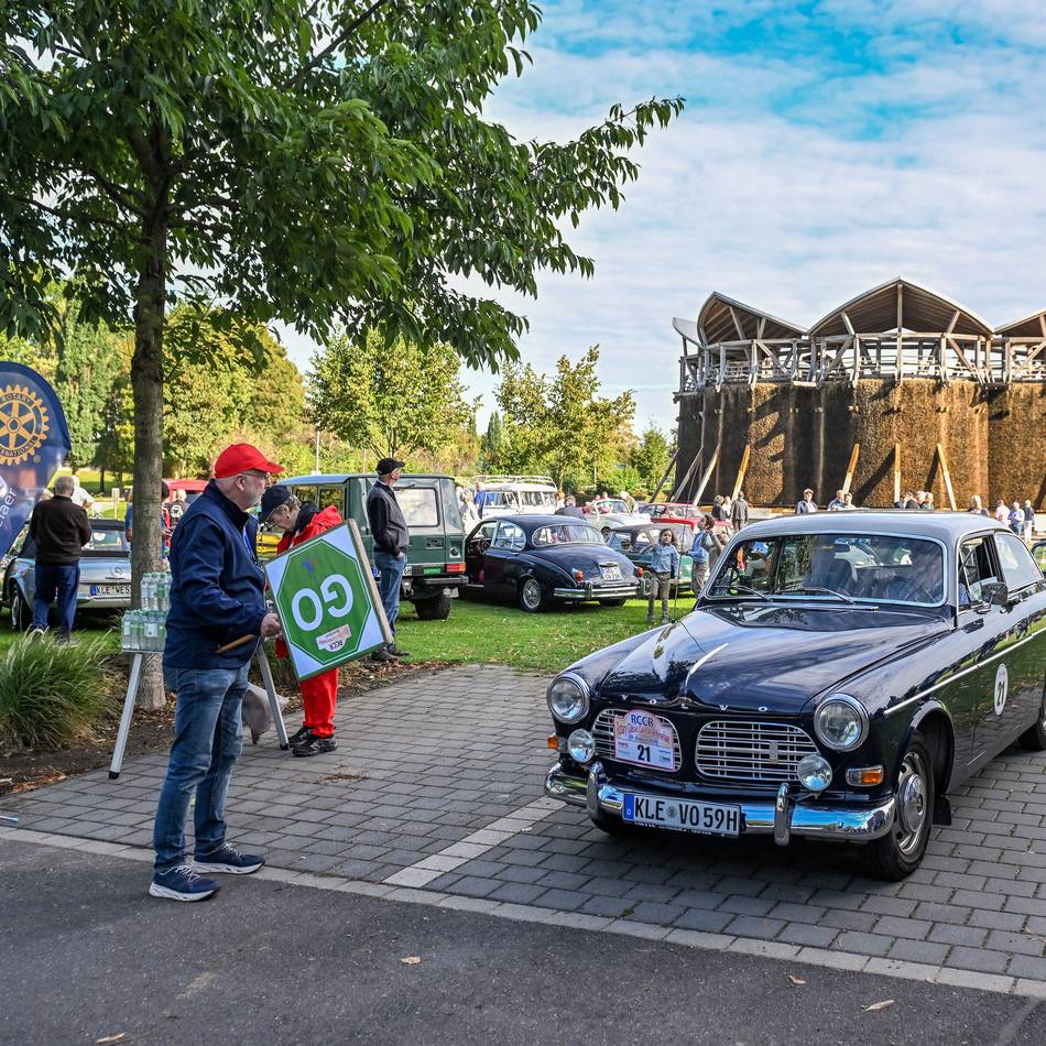 Rotary Classic Car Rallye: Teilnehmerrekord bei der Oldtimer-Rallye ab Kevelaer