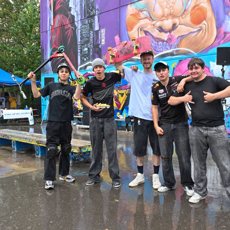 Skate-Contest in Geldern: „Das ist hier kein Kräftemessen, eher wie ein großes Klassentreffen“
