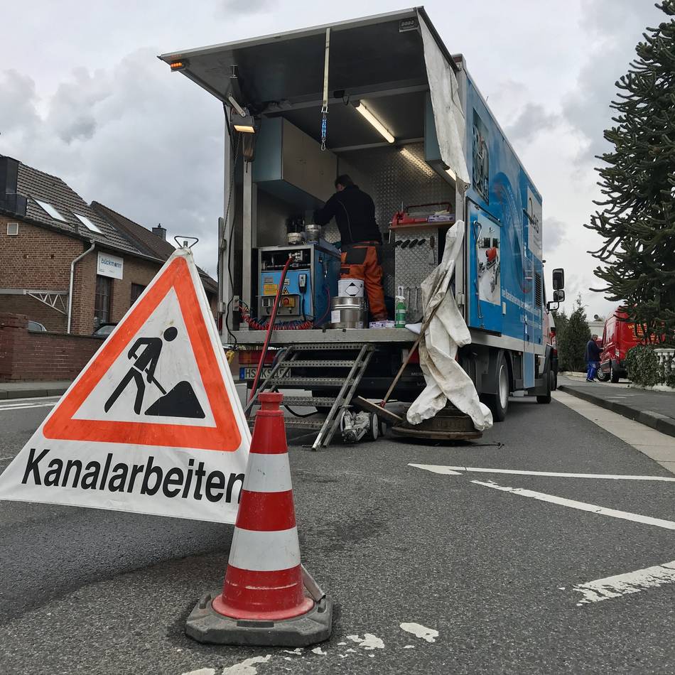 Bauarbeiten in Straelen: Kanäle in der Innenstadt werden saniert
