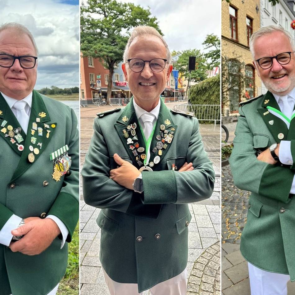 Vereinskollegen in Konkurrenz: Dreikampf um die Neusser Königswürde